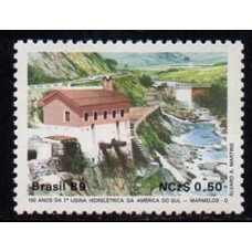 C-1644 - Cent. da Primeira Hidrelétrica da America do Sul - 1989