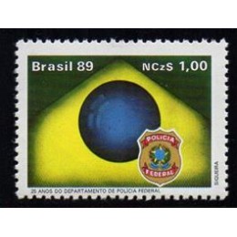 C-1656 - 25 Anos do Departamento de Polícia Federal - 1989
