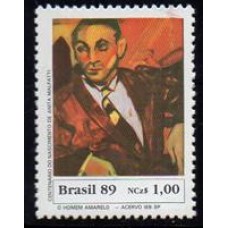 C-1663 - Centenário de Nasc. de Anita Malfatti Pintora - 1989