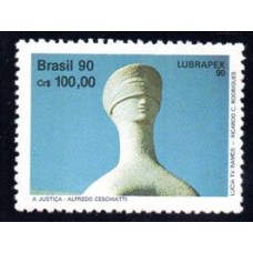 C-1701 - Lubrapex 90 XIIIª Exposição Filatélica Luso-Brasileira - 1990