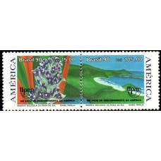 C-1706/1707 (Conjunto) - UPAEP 90 500 Anos do Descobrimento da America - 1990