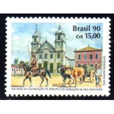 C-1717 - 400 Anos da Colonização de Sergipe e da Fundação de São Cristovão - 1990