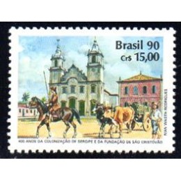 C-1717 - 400 Anos da Colonização de Sergipe e da Fundação de São Cristovão - 1990