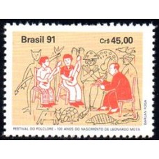 C-1745 - Festival do Folclore na Baixada Santista  - 1991