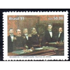 C-1751 - 100 Anos da 1ª Constituição Política do Brasil - 1991