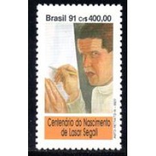 C-1761 - Centenário do Nascimento do Pintor Lasar Segall (1891-1957) - 1991