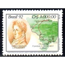 C-1797 - 170 Anos da Expedição Langsdorf no Brasil (1821-1829) Conferência das Nações Unidas Sobre Meio Ambiente e Desenvolvimento - 1992