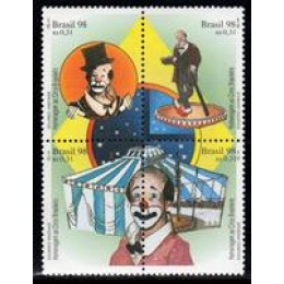 C-2085/2088 (Quadra) - Homenagem Ao Circo Brasileiro - 1998