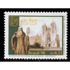 C-2142 - 400 Anos do Mosteiro de São Bento - 1998