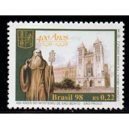 C-2142 - 400 Anos do Mosteiro de São Bento - 1998 C-2142 - 400 Anos do Mosteiro de São Bento - 1998