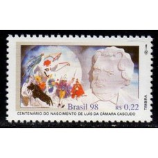 C-2152 - 100 Anos do Nascimento de Luís Câmara Cascudo - 1998