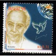 C-2175 - Paz e Fraternidade - Madre Teresa de Calcutá - Frei Galvão Betinho - Frei Damião - 1998