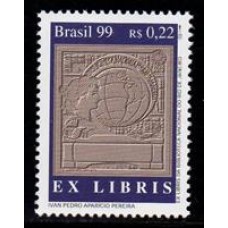 C-2225 - Ex-Libris da Biblioteca Nacional do Rio de Janeiro - 1999
