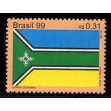 C-2226 - Bandeiras dos Estados do Brasil Amapá - Roraima - 1999