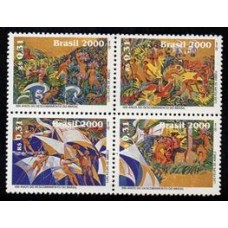 C-2250 / 2253 (conjunto) - Lubrapex 2000 (Salvador - BA) 500 Anos do Descobrimento do Brasil - 2000