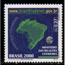 C-2275 - 2 Anos do Sistema Brazil Tradenet Wipa - Ano 2000