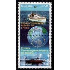 C-2282 / 2283 (conjunto) - 1° Travessia do Atlântico Sul a Remo e 1° Circunavegação Antártica em Solitário - 2000
