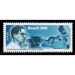 C-2294 - Centenário do Nascimento de Anísio Teixeira - Educador e Administrador - 2000 C-2294 - Centenário do Nascimento de Anísio Teixeira - Educador e Administrador - 2000