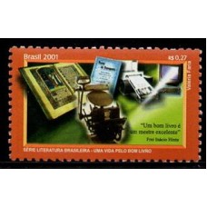 C-2372 - Literatura Brasileira - Uma Vida Pelo Bom Livro - 2001