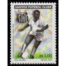 C-2376 - Clubes Brasileiros Campeões da Libertadores Santos 1962/1963 - 2001