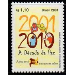 C-2377 - Década da Cultura de Paz - 2001 C-2377 - Década da Cultura de Paz - 2001
