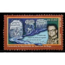C-2381 - 100 Anos do Nascimento de José Lins do Rego (1901-1957) - Escritor - 2001
