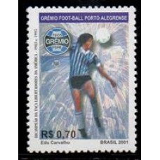 C-2406 - Clubes Brasileiros Campeões da Libertadores Grêmio - 1983 e 1995 - 2001