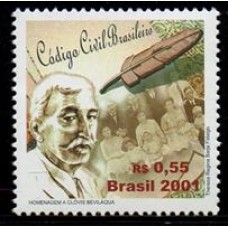 C-2407 - Homenagem a Clóvis Beviláqua (1859-1944) Jurista, Jornalista - 2001