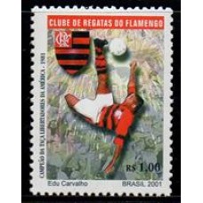 C-2430 - Clubes Brasileiros Campeões da Libertadores Flamengo - 1981 - 2001