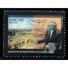 C-2445 - Centenário de Nascimento de Lucio Costa Arquiteto - 2002