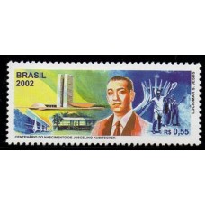 C-2448 - Centenário do Nascimento de Juscelino Kubitschek (1902-1976)- Ano 2002