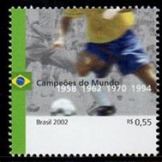 C-2450 - Campeões do Mundo de Futebol no Século 20 - 2002