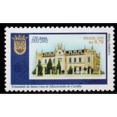C-2468 - 150 Anos da Irmandade da Santa Casa de Misericórdia de Curitiba/PR - 2002