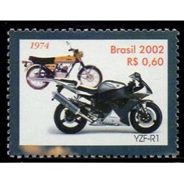 C-2482 (selo do bloco) - Motocicletas - 2002 C-2482 (selo do bloco) - Motocicletas - 2002