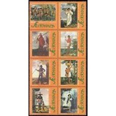 C-2497 / 2504 (conjunto) - Etnografia Brasileira Mostra de Pinturas do Holândes Albert Eckhout - 2002