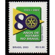 C-2507 - 80 Anos de Rotary no Brasil - 2003