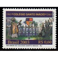 C-2523 - 100 Anos do Colégio Santo Inácio/RJ - 2003