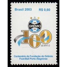 C-2532 - Centenário de Fundação do Grêmio Football Porto Alegrense - 2003