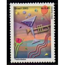 C-2540 - Selos Despersonalizados Festividades - 2003