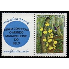 C-2541 - Selos Personalizados  Mata Atlântica - Filatélica Marek - 2003