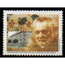 C-2551 - 150 Anos do Nascimento de Capistrano de Abreu - 2003