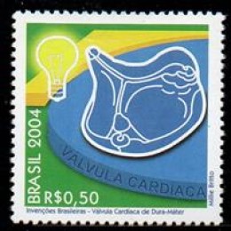 C-2581 - Válvula Cardíaca - Invenções Brasileiras - Ano 2004 C-2581 - Válvula Cardíaca - Invenções Brasileiras - Ano 2004