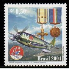 C-2591 - O Brasil Na Segunda Guerra Mundial - Ano 2004