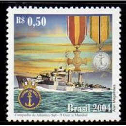 C-2592 - O Brasil Na Segunda Guerra Mundial - Ano 2004