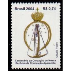 C-2595 - Centenário da Coroação de Nossa Senhora da Conceição Aparecida - 2004