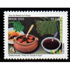 C-2614 - Ano do Brasil na França - Gastronomia - 2005