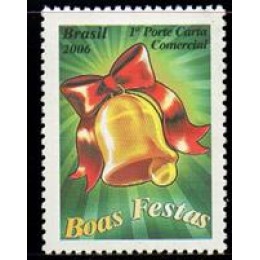C-2663 - Boas Festas - Selo Despersonalizado - Ano 2006