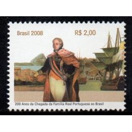 C-2721 - 200 Anos da Chegada da Família Real Portuguesa ao Brasil - 2008 C-2721 - 200 Anos da Chegada da Família Real Portuguesa ao Brasil - 2008