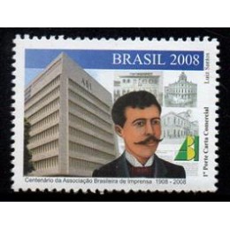 C-2735 - Centenário da Associação Brasileira de Imprensa - 2008 C-2735 - Centenário da Associação Brasileira de Imprensa - 2008
