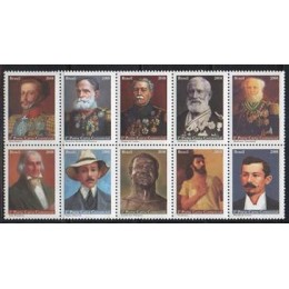 C-2736/2745 ( Conjunto ) - Heróis Nacionais - Ano 2008 C-2736/2745 ( Conjunto ) - Heróis Nacionais - Ano 2008